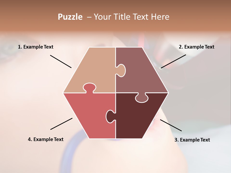Oral Patient Ultraviolet PowerPoint Template