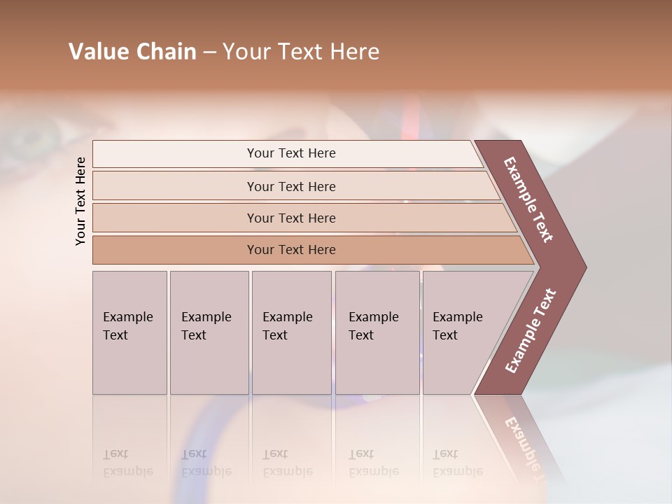 Oral Patient Ultraviolet PowerPoint Template