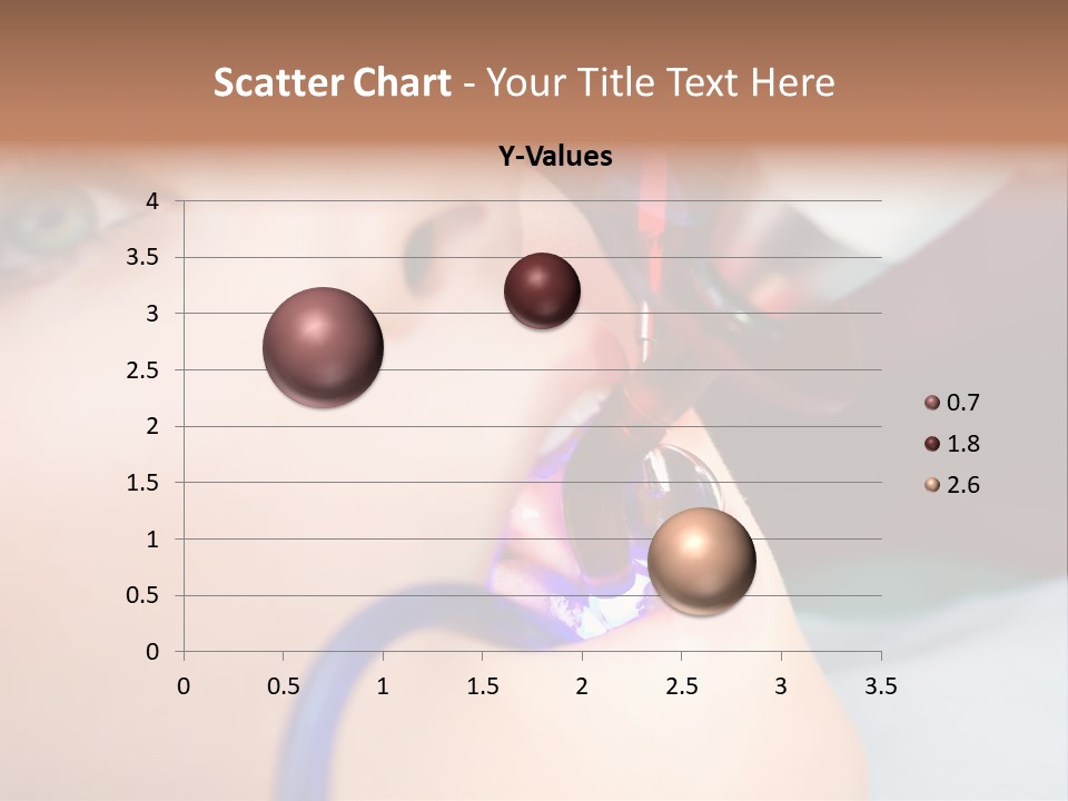 Oral Patient Ultraviolet PowerPoint Template