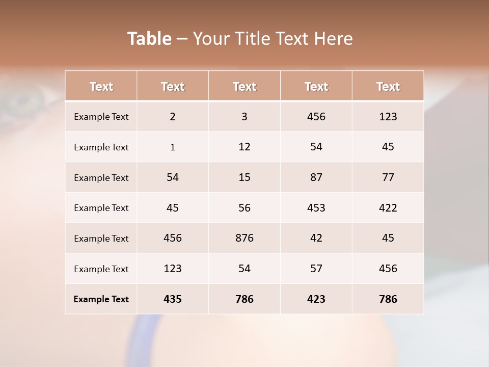 Oral Patient Ultraviolet PowerPoint Template