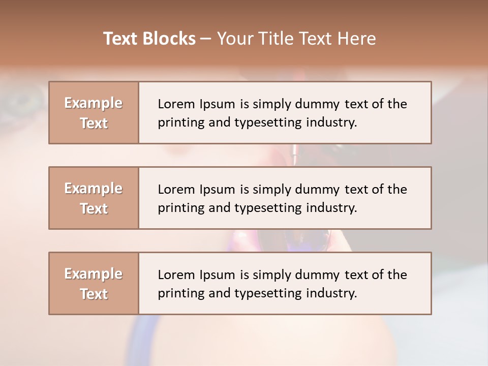 Oral Patient Ultraviolet PowerPoint Template