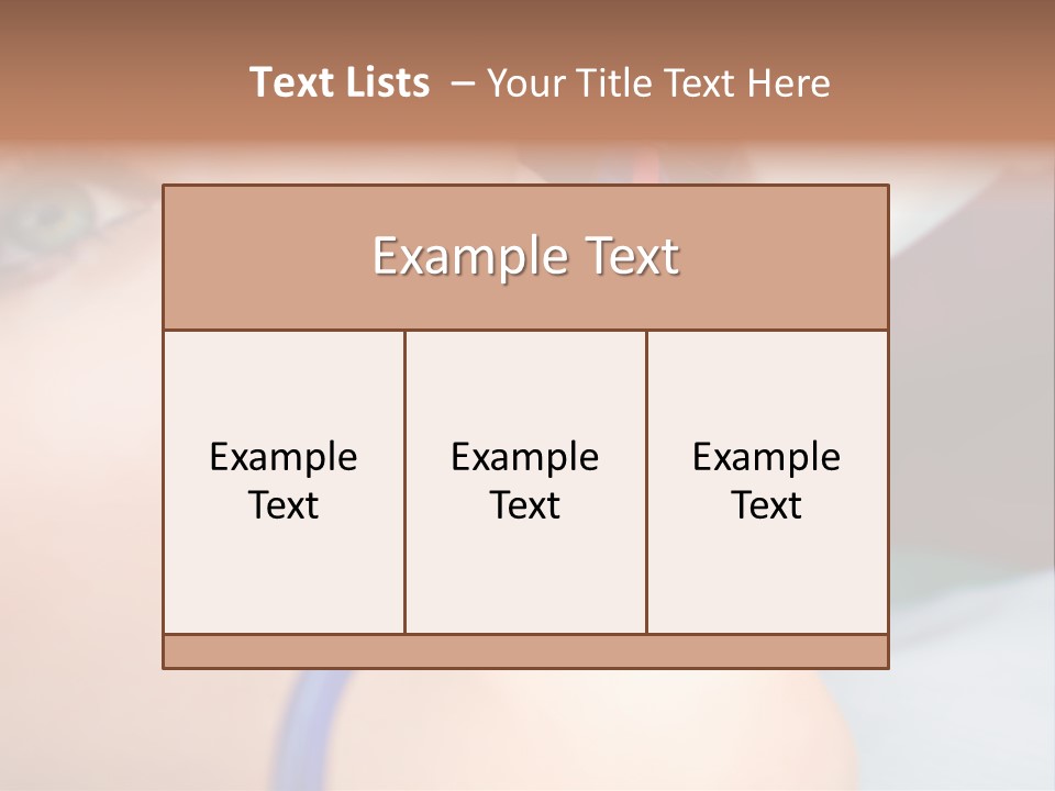 Oral Patient Ultraviolet PowerPoint Template