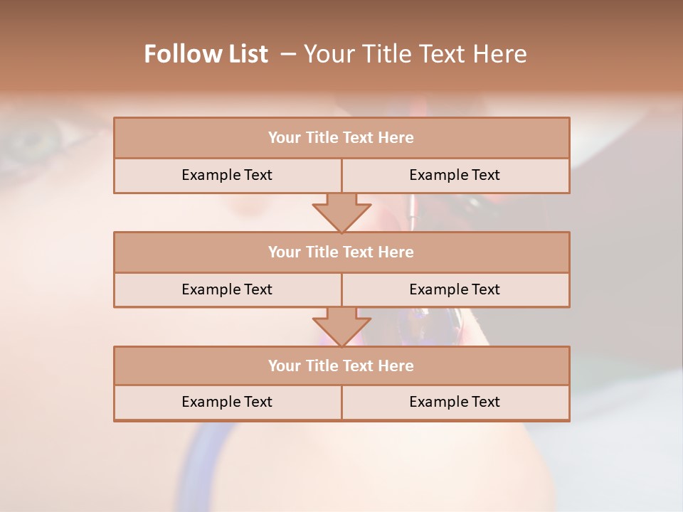 Oral Patient Ultraviolet PowerPoint Template