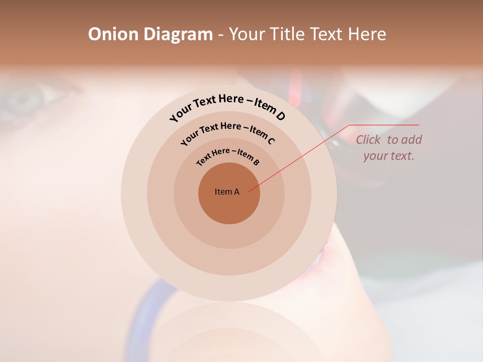 Oral Patient Ultraviolet PowerPoint Template