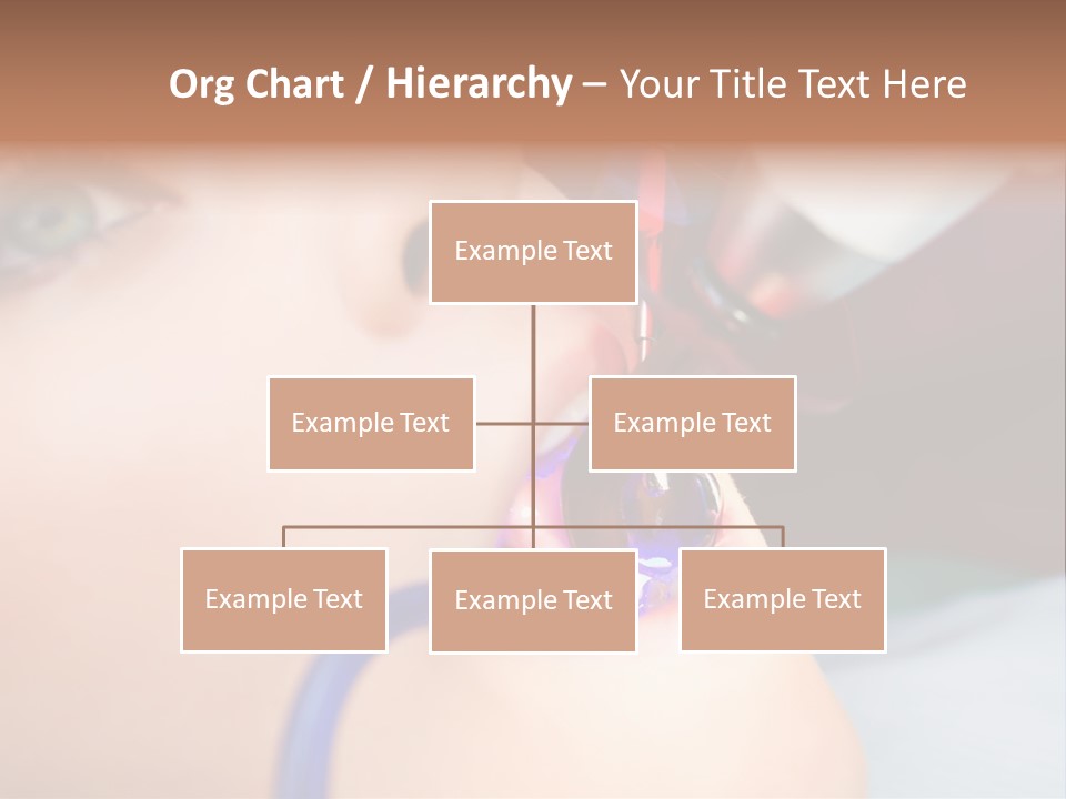 Oral Patient Ultraviolet PowerPoint Template