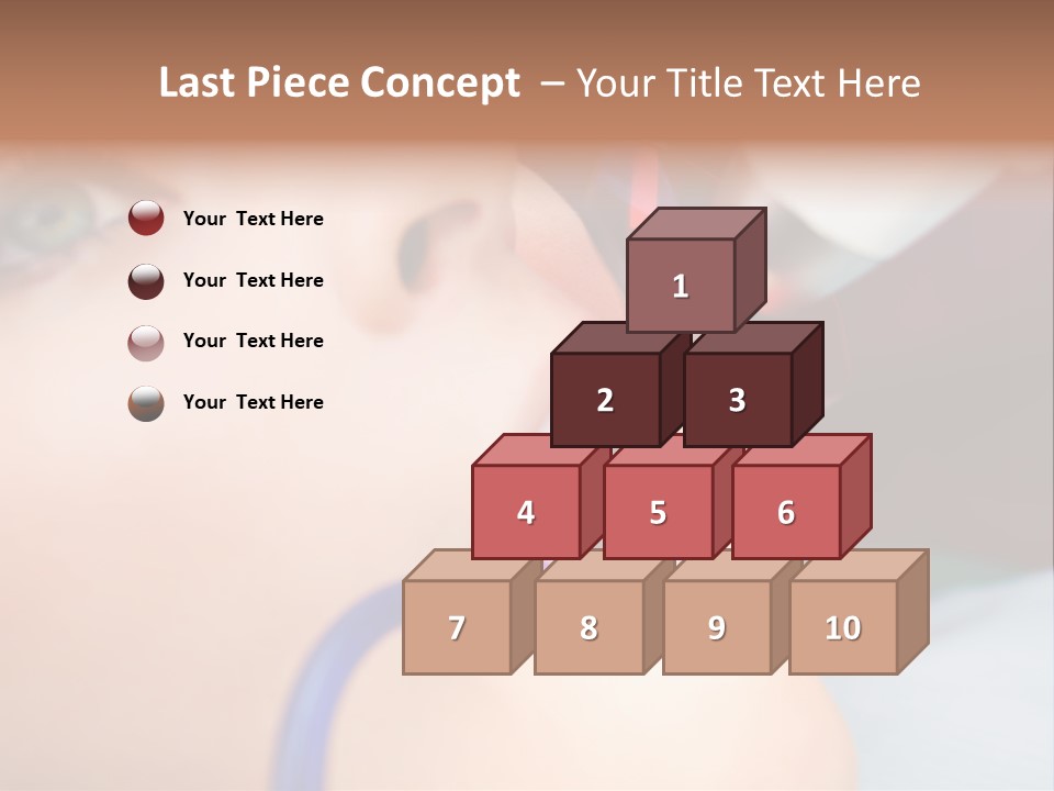 Oral Patient Ultraviolet PowerPoint Template