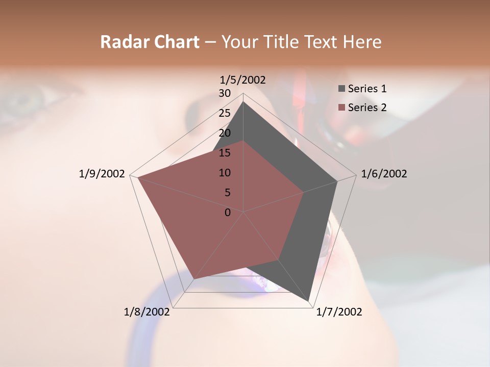 Oral Patient Ultraviolet PowerPoint Template