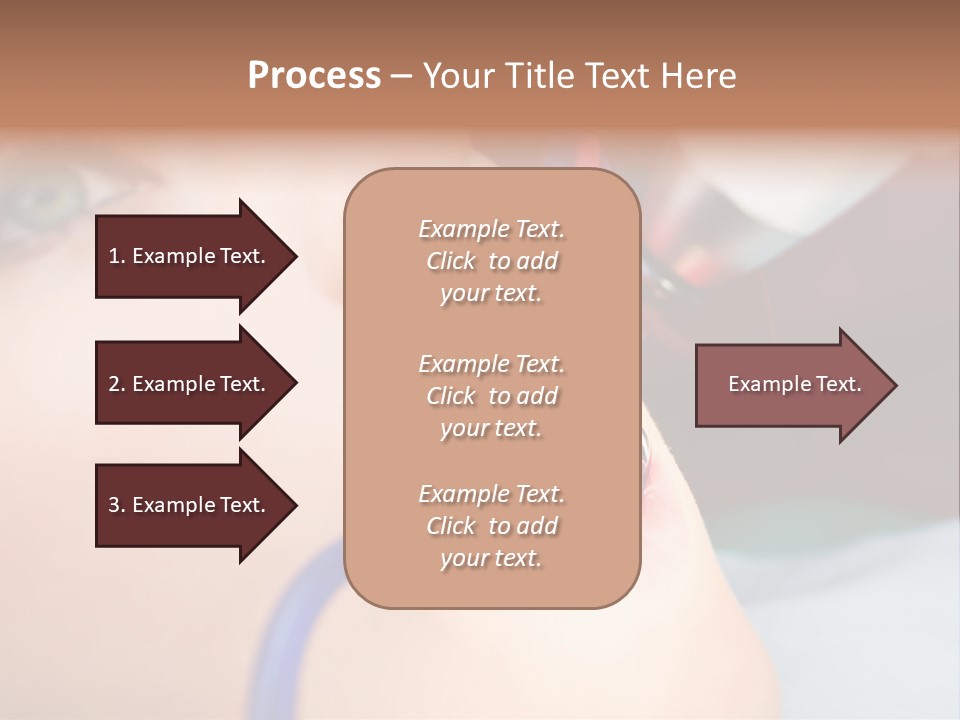 Oral Patient Ultraviolet PowerPoint Template