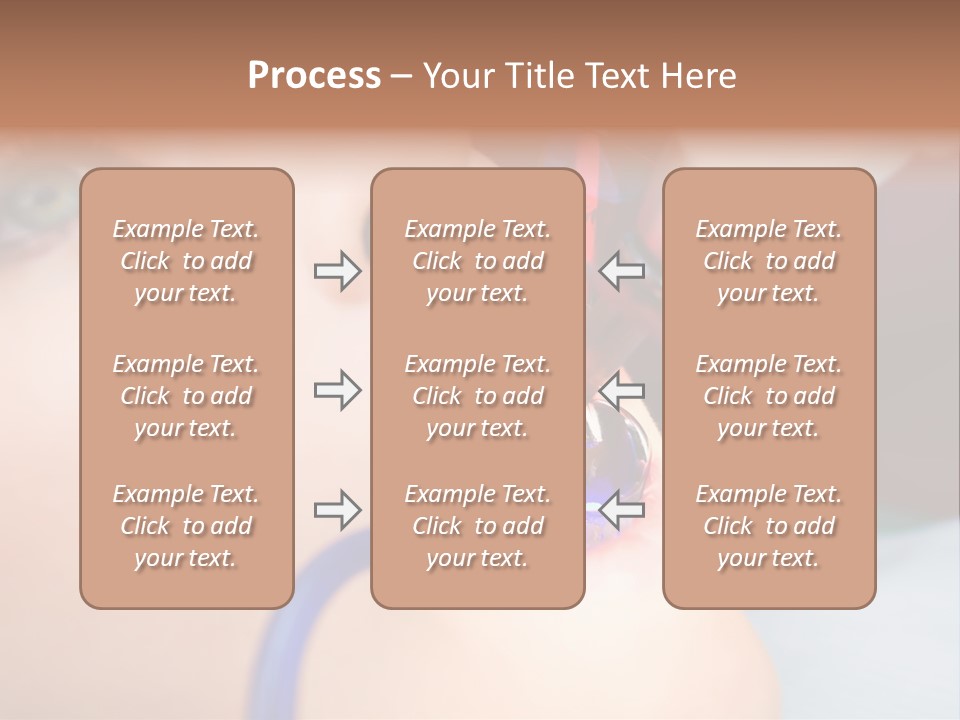 Oral Patient Ultraviolet PowerPoint Template