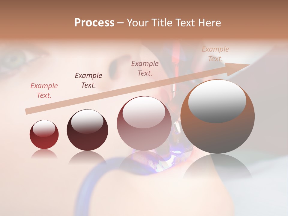 Oral Patient Ultraviolet PowerPoint Template