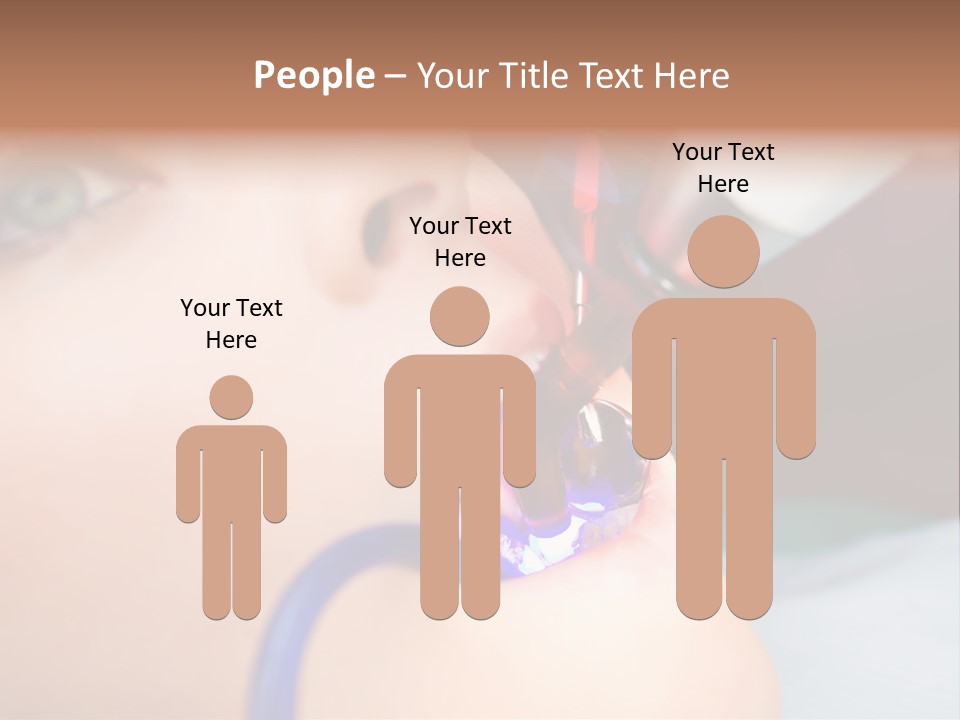 Oral Patient Ultraviolet PowerPoint Template