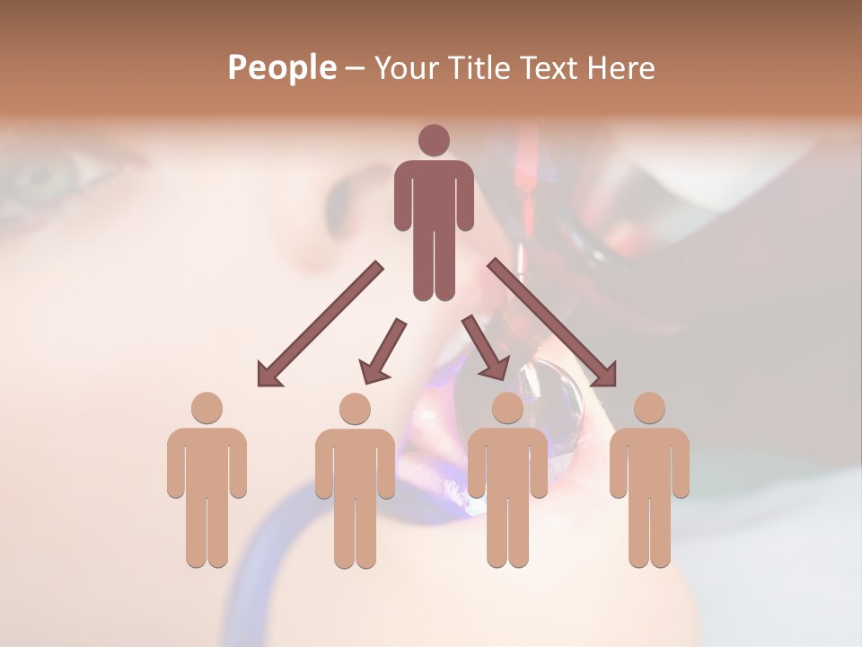 Oral Patient Ultraviolet PowerPoint Template