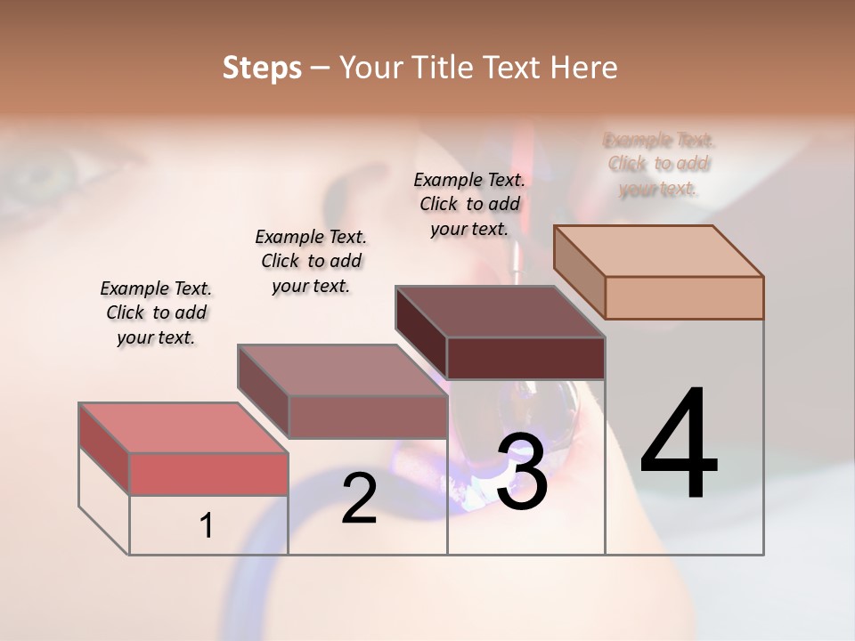Oral Patient Ultraviolet PowerPoint Template