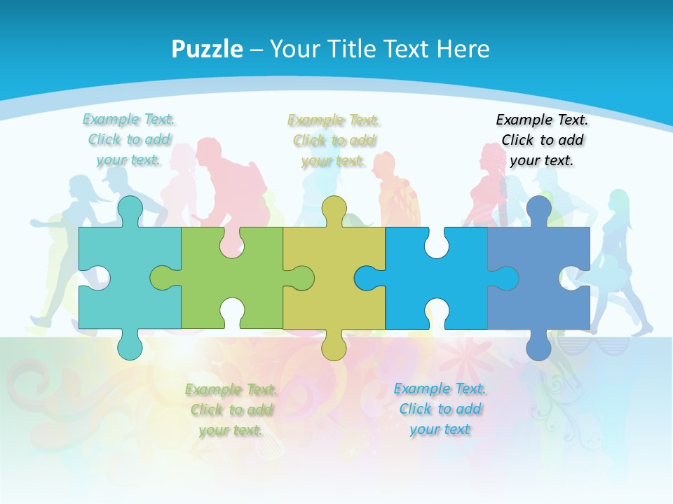 Children Business Healthy PowerPoint Template