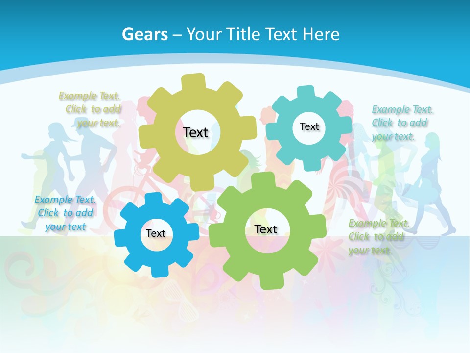 Children Business Healthy PowerPoint Template