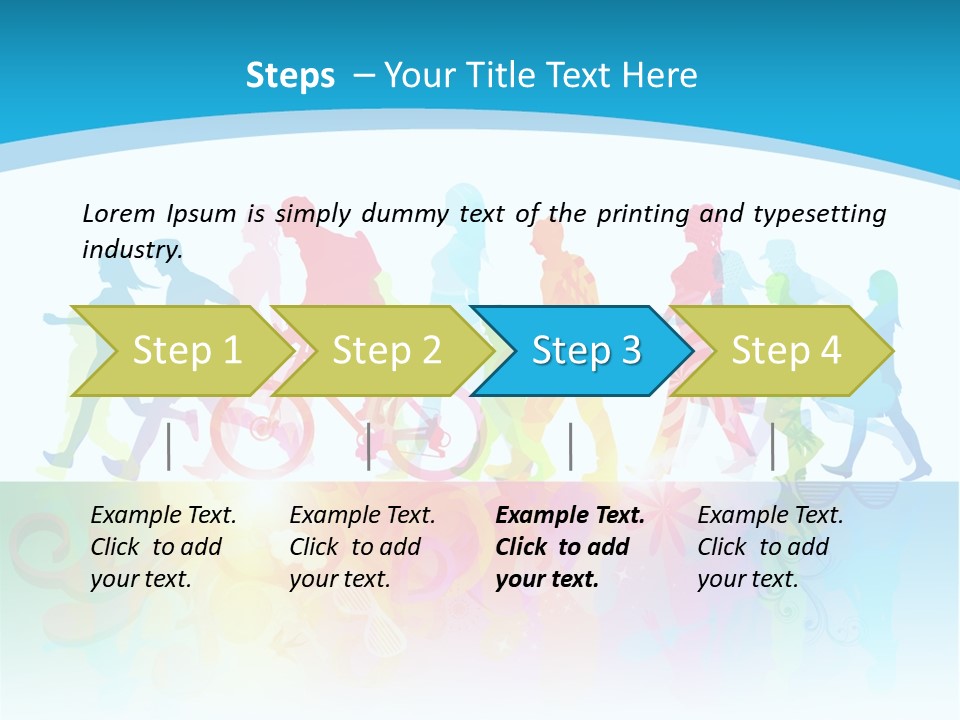 Children Business Healthy PowerPoint Template