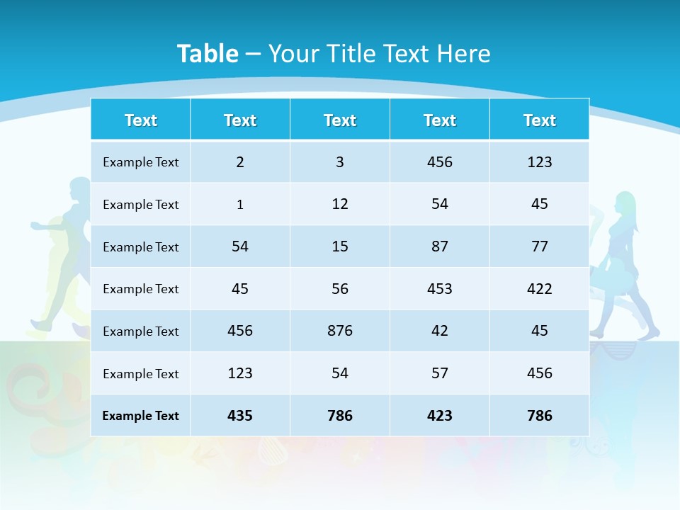Children Business Healthy PowerPoint Template