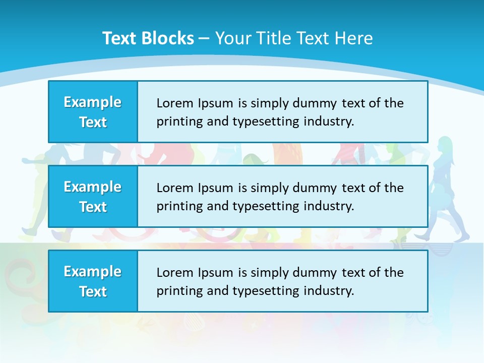 Children Business Healthy PowerPoint Template
