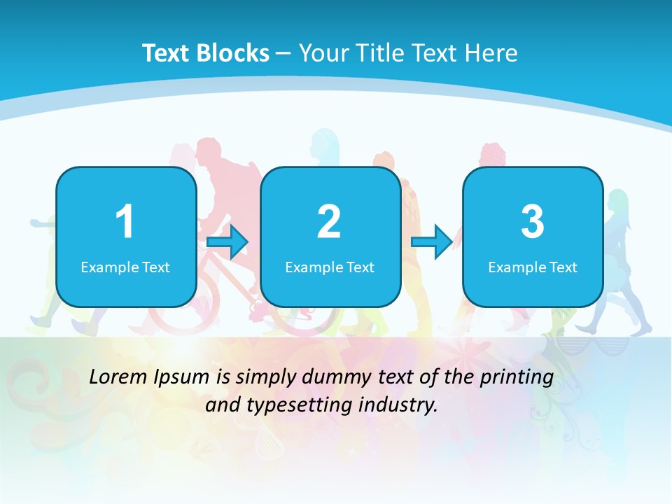 Children Business Healthy PowerPoint Template