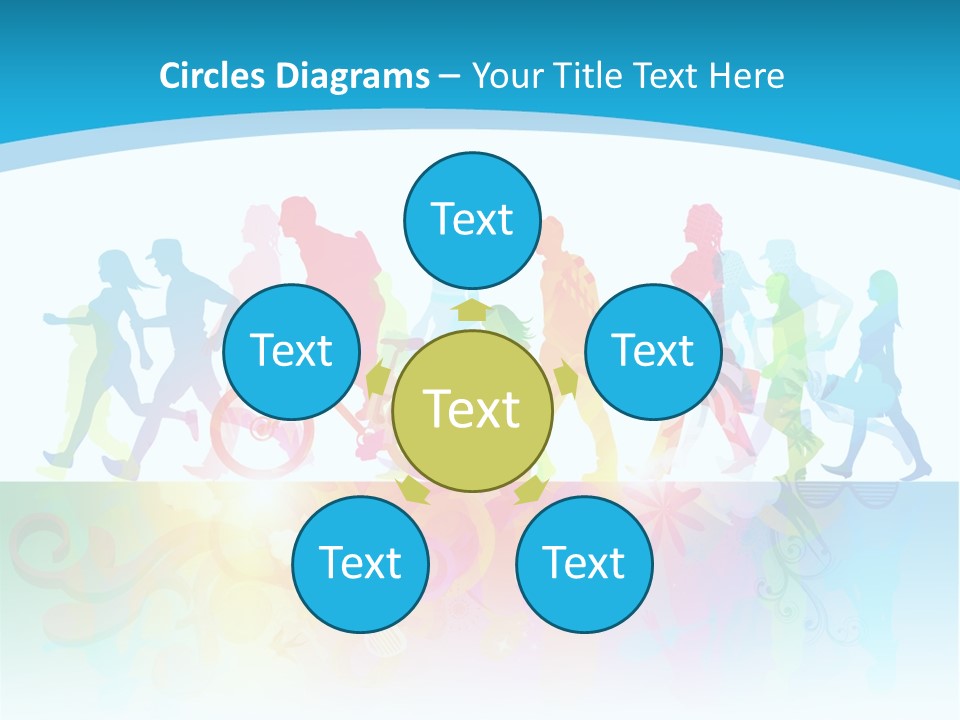 Children Business Healthy PowerPoint Template