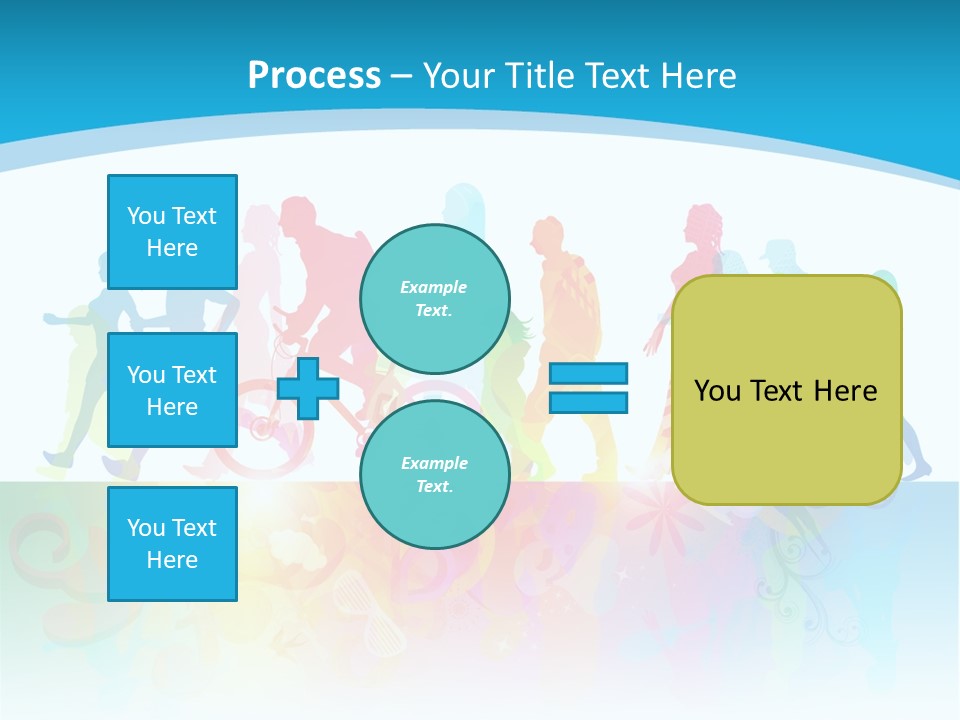 Children Business Healthy PowerPoint Template