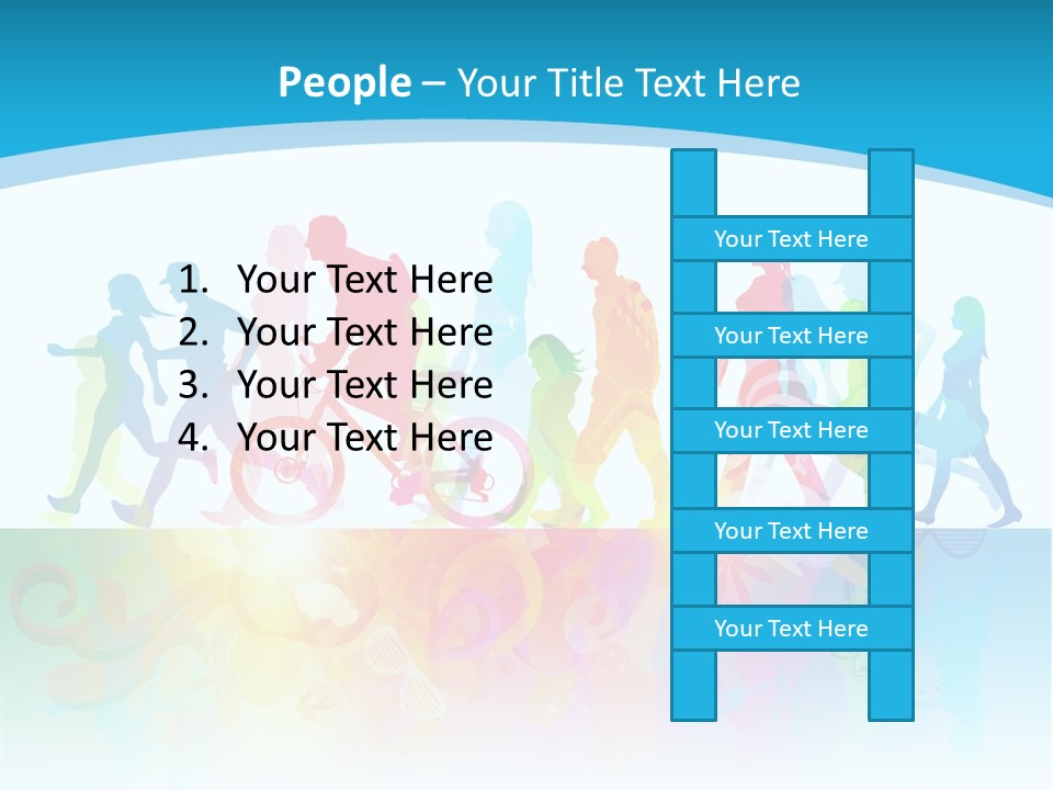 Children Business Healthy PowerPoint Template