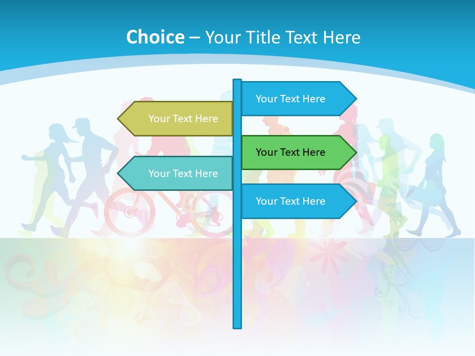 Children Business Healthy PowerPoint Template