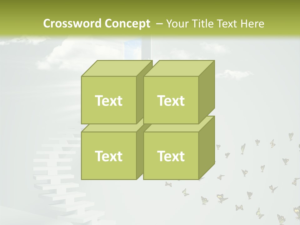 Dream Success Landscape PowerPoint Template