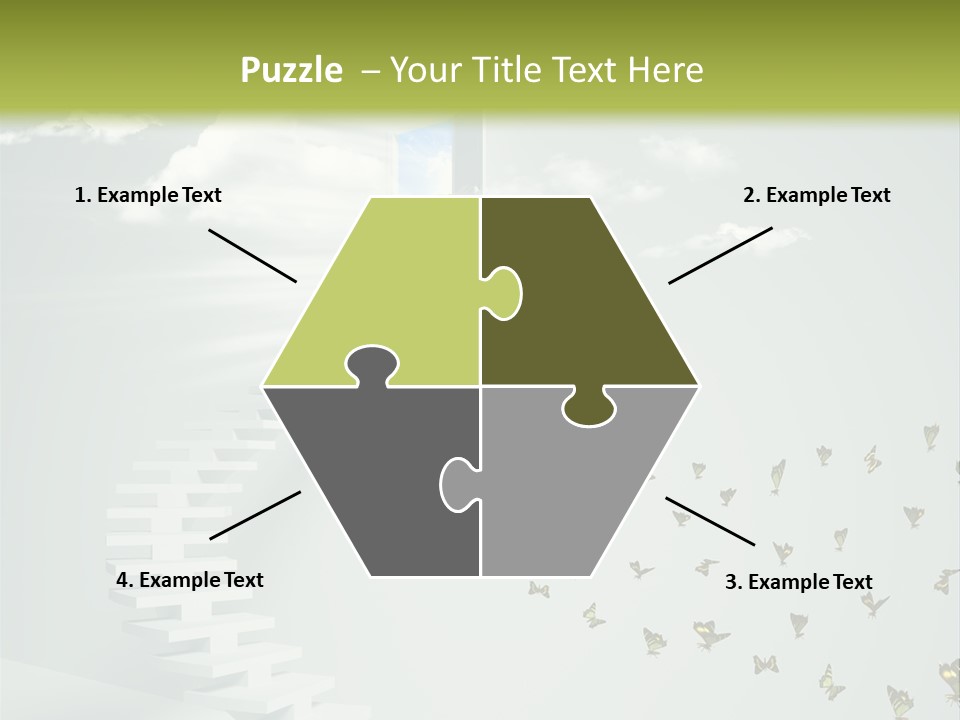 Dream Success Landscape PowerPoint Template