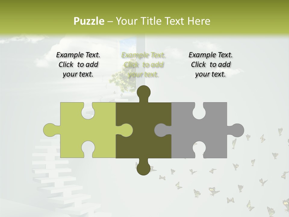 Dream Success Landscape PowerPoint Template