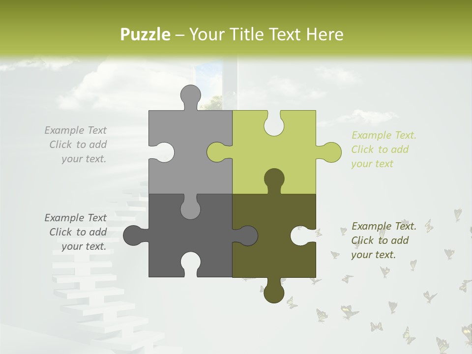 Dream Success Landscape PowerPoint Template