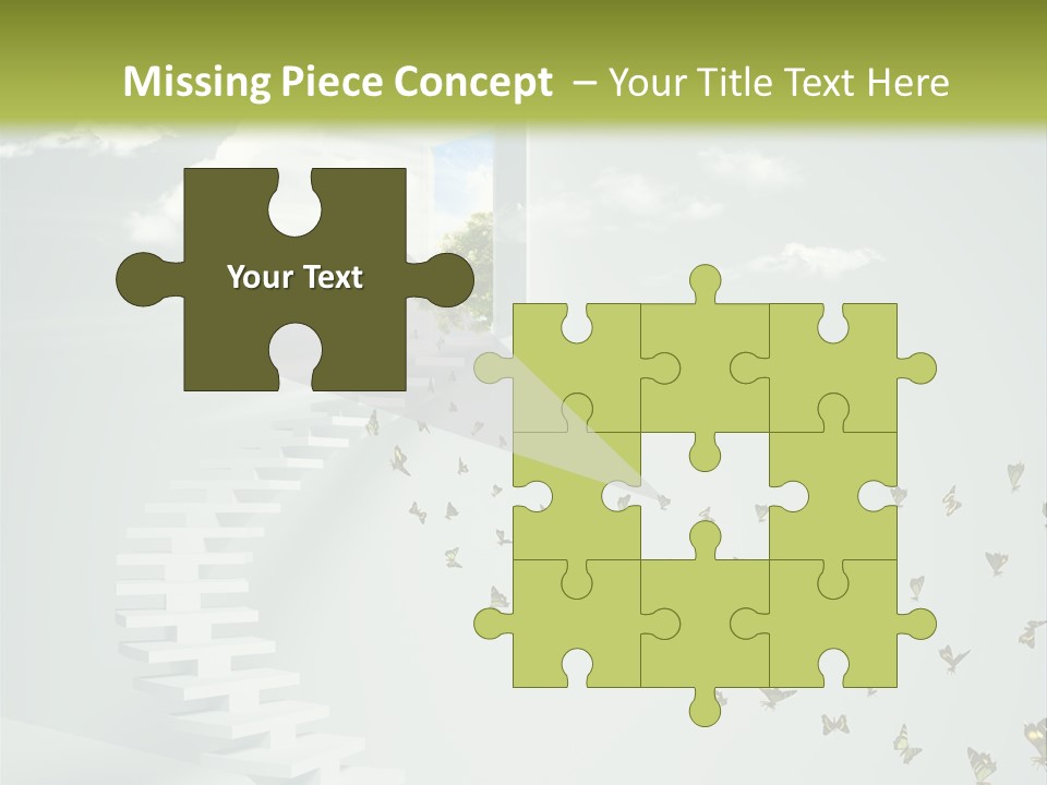 Dream Success Landscape PowerPoint Template