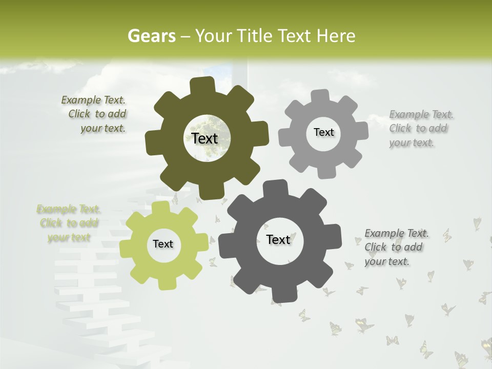 Dream Success Landscape PowerPoint Template
