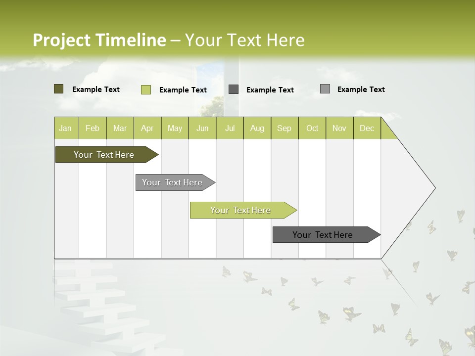 Dream Success Landscape PowerPoint Template