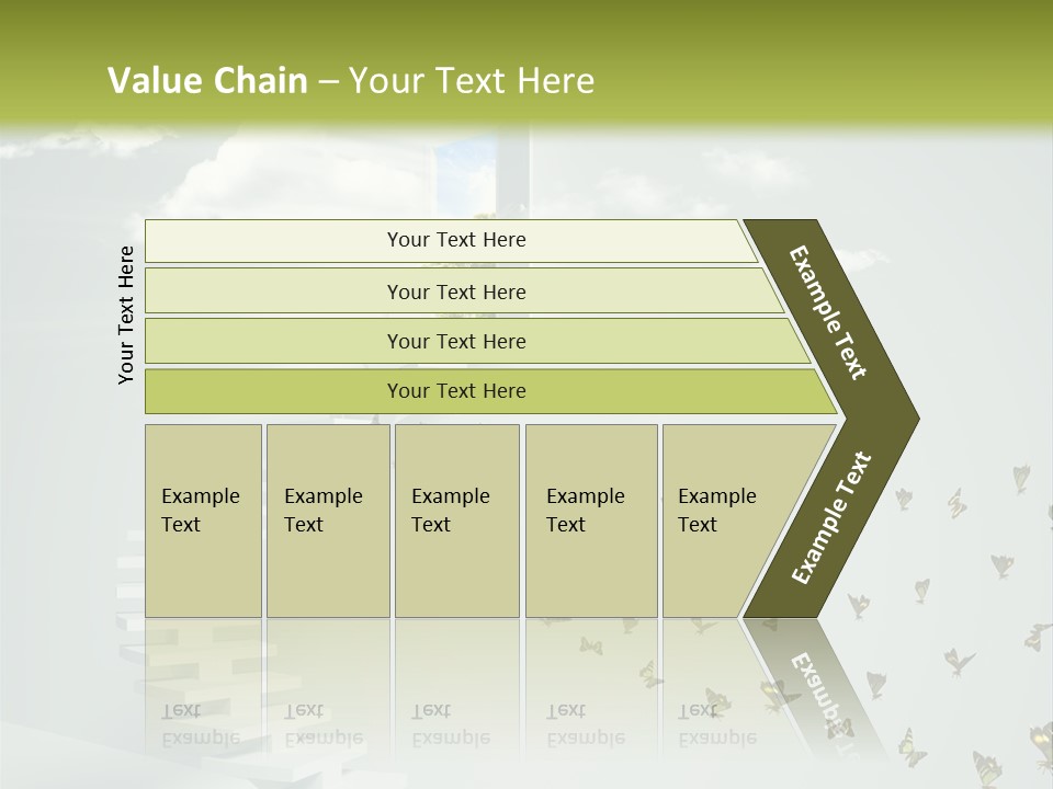 Dream Success Landscape PowerPoint Template