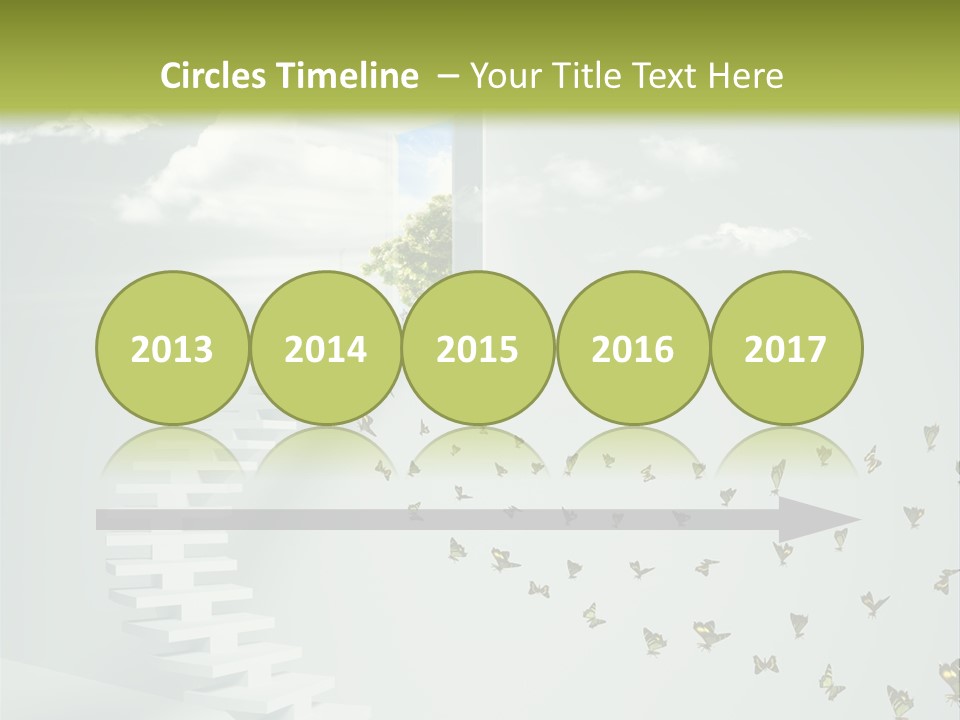 Dream Success Landscape PowerPoint Template