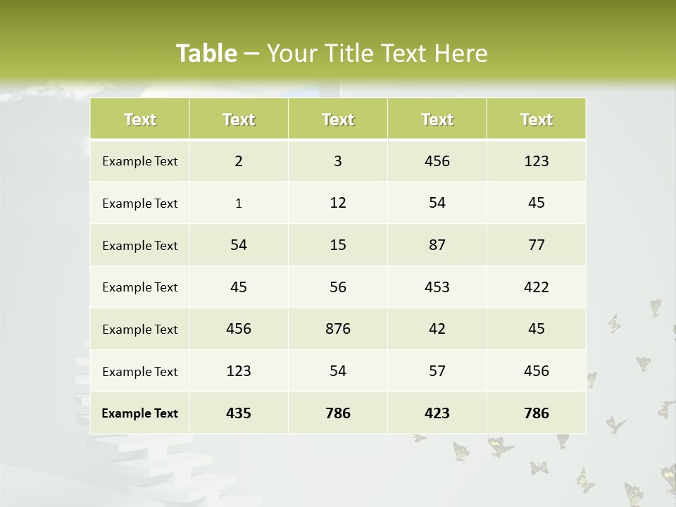 Dream Success Landscape PowerPoint Template