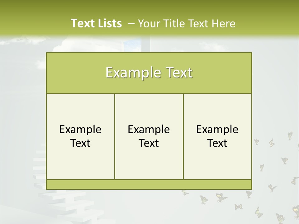 Dream Success Landscape PowerPoint Template