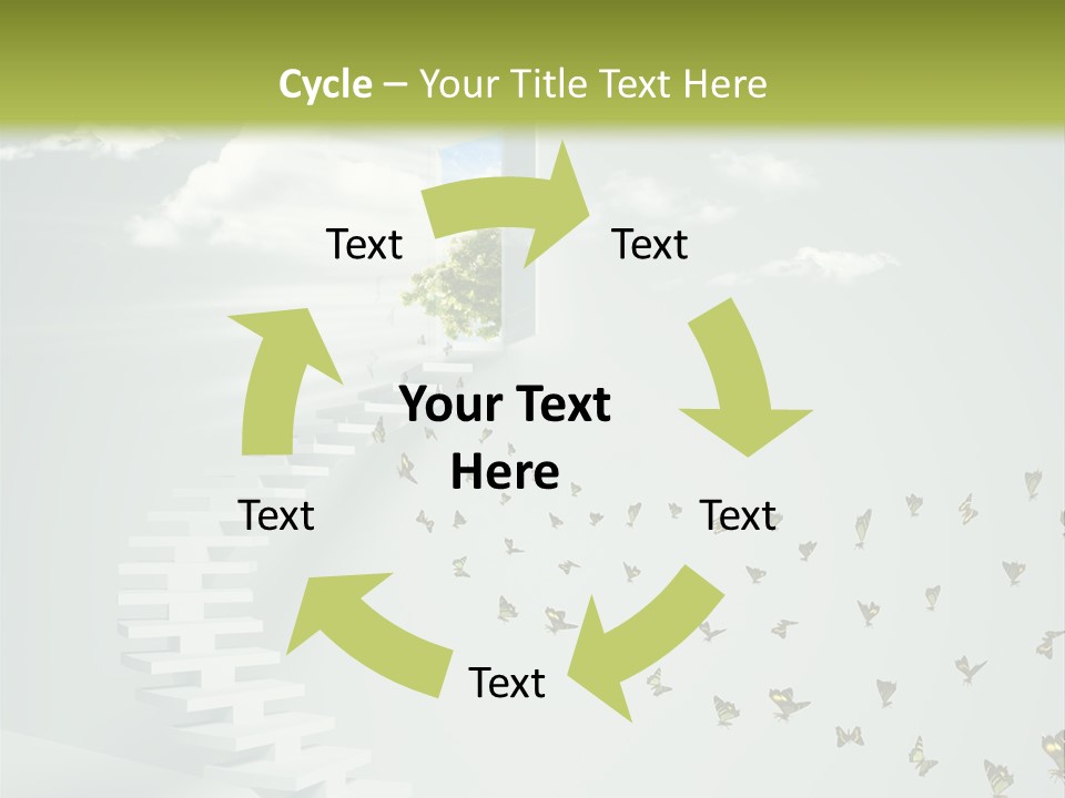 Dream Success Landscape PowerPoint Template