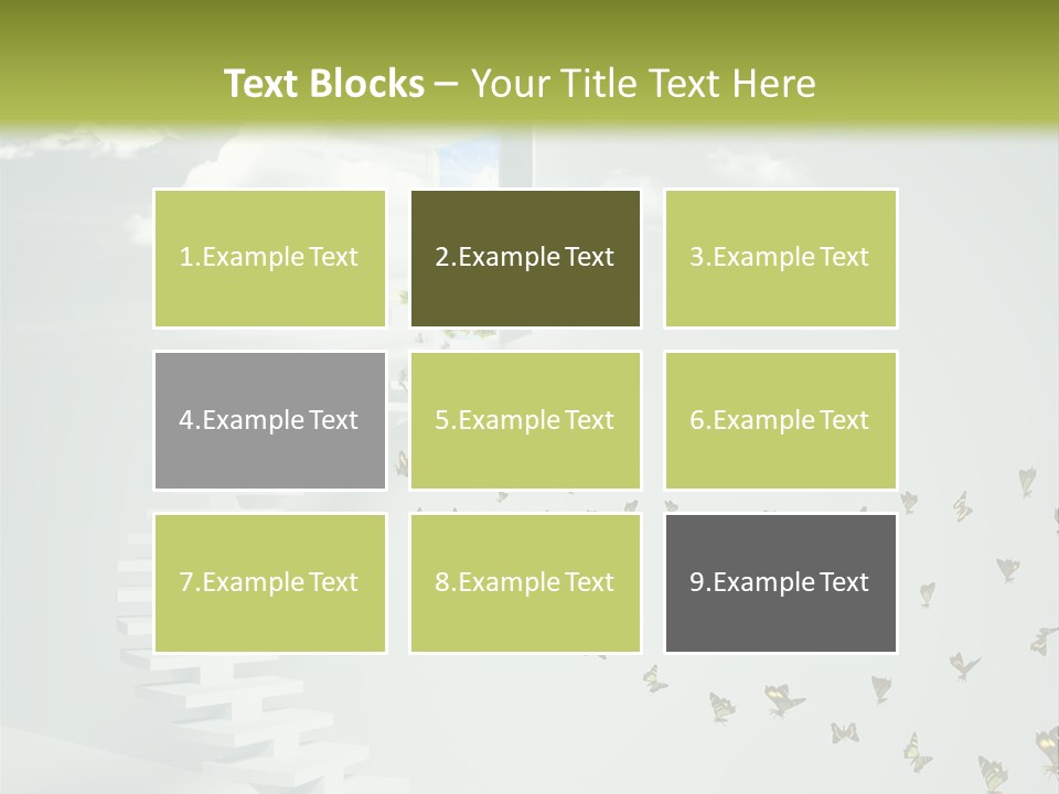 Dream Success Landscape PowerPoint Template