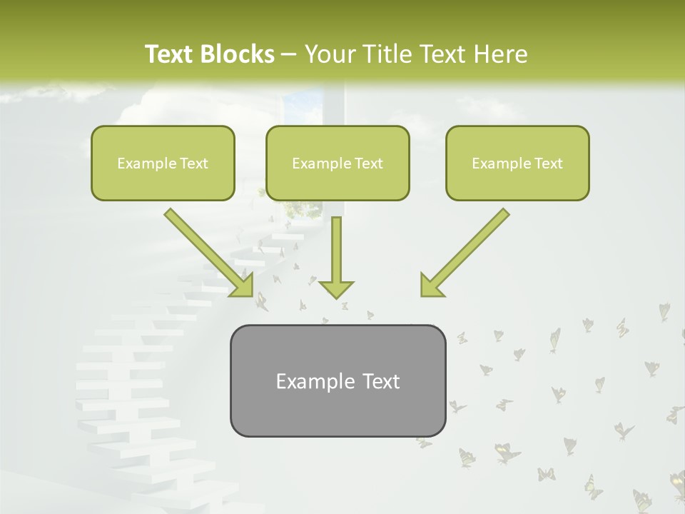 Dream Success Landscape PowerPoint Template