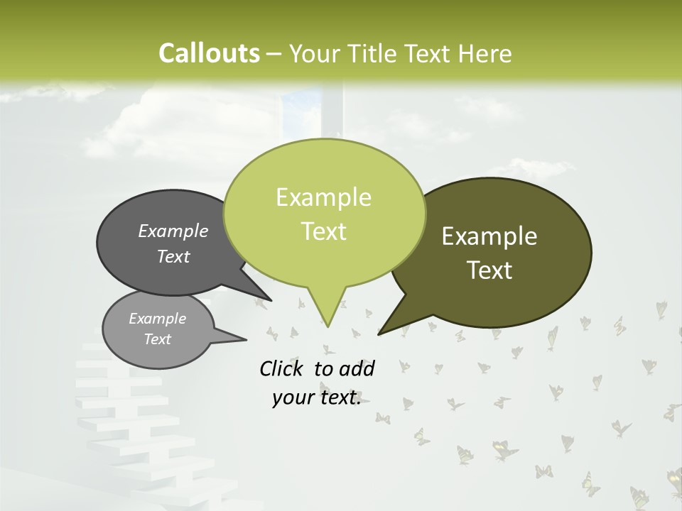 Dream Success Landscape PowerPoint Template