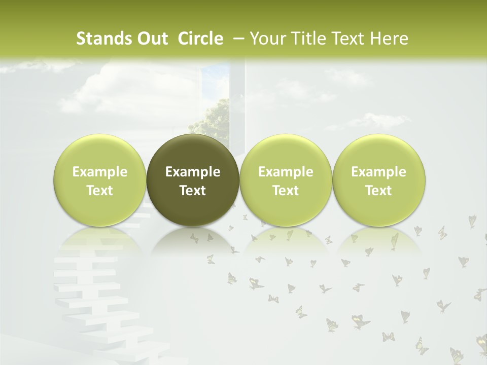 Dream Success Landscape PowerPoint Template