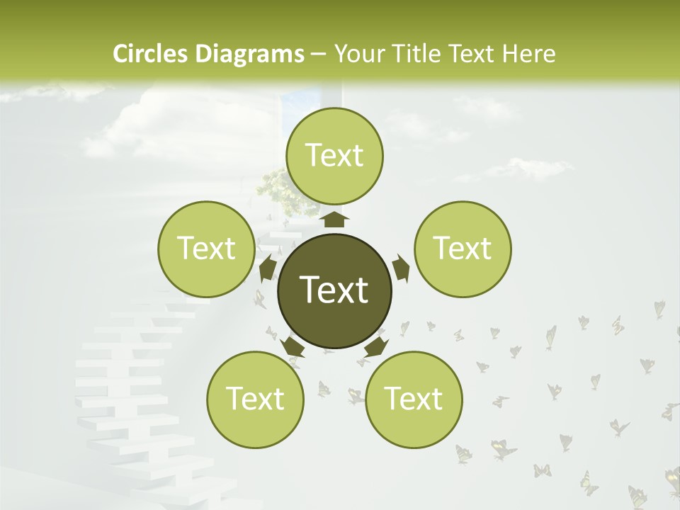 Dream Success Landscape PowerPoint Template