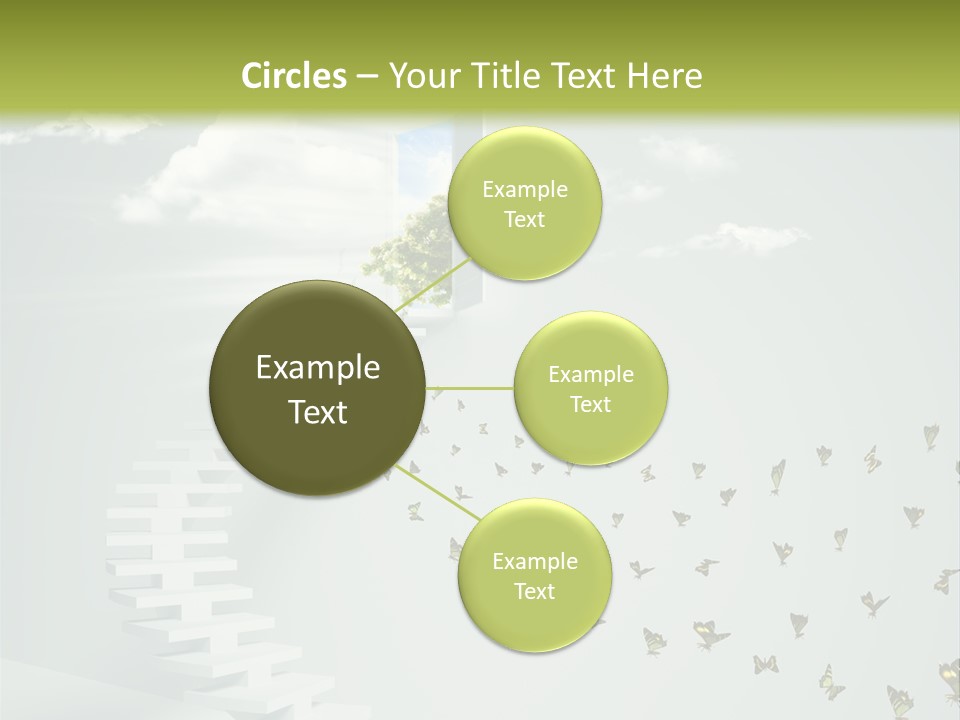 Dream Success Landscape PowerPoint Template