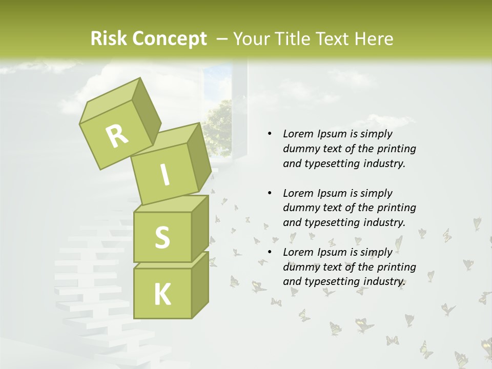 Dream Success Landscape PowerPoint Template