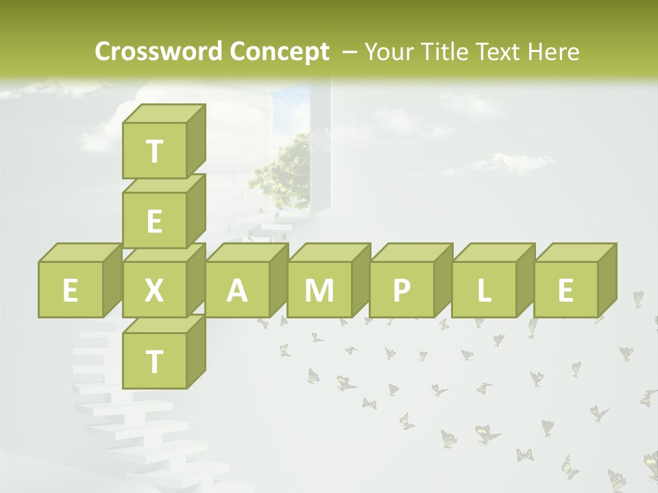 Dream Success Landscape PowerPoint Template