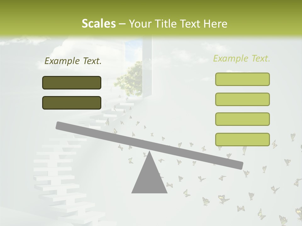 Dream Success Landscape PowerPoint Template