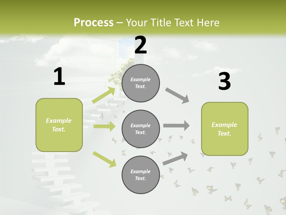 Dream Success Landscape PowerPoint Template