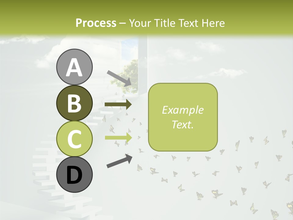 Dream Success Landscape PowerPoint Template